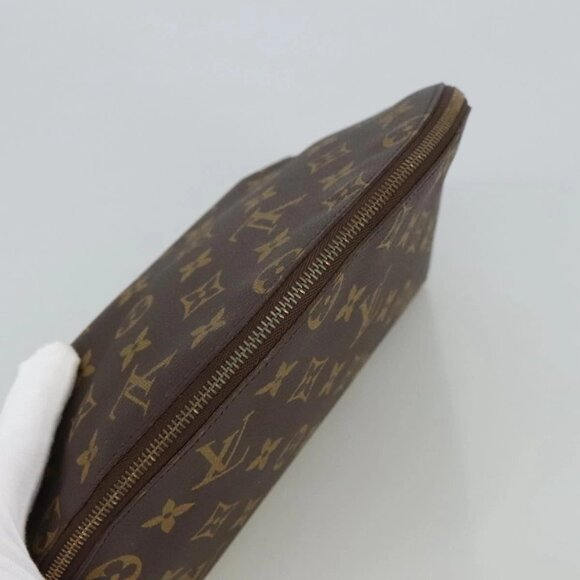 LOUIS VUITTON Monogram Trousse Demi Ronde Cosmetic Pouch - Picture 5 of 16